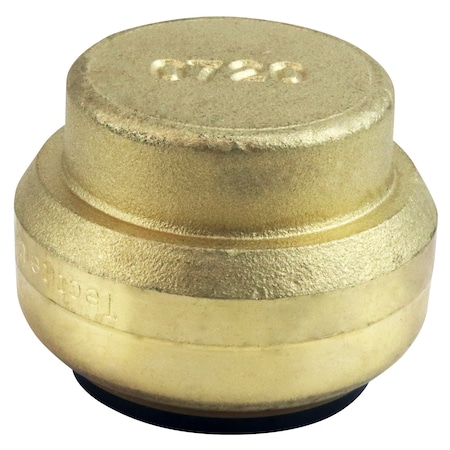 Apollo 1 in. Brass Push-to-Connect Cap FSBCAP1